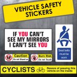 Vehicle Safety Stickers